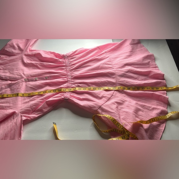 NWT Lilly Pulitzer Carla Harbor Striped Dress Roxie pink size 4 preppy flirty - Picture 13 of 13